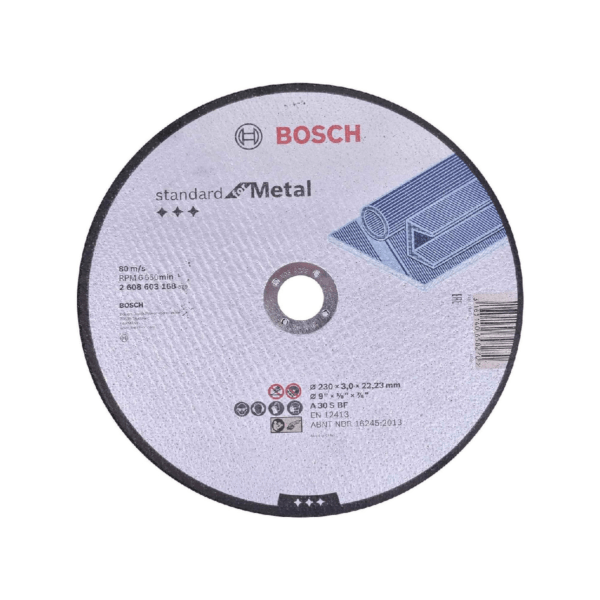 Disco de corte metal bosch