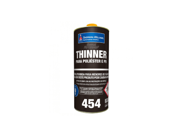 Thinner 454 Poliéster e PU Sherwin Willians Ricasa Materiais para