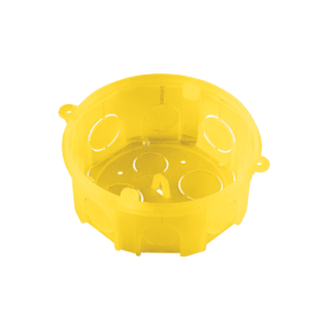 Caixa de Embutir Octogonal 4x4 Amarela Tramontina